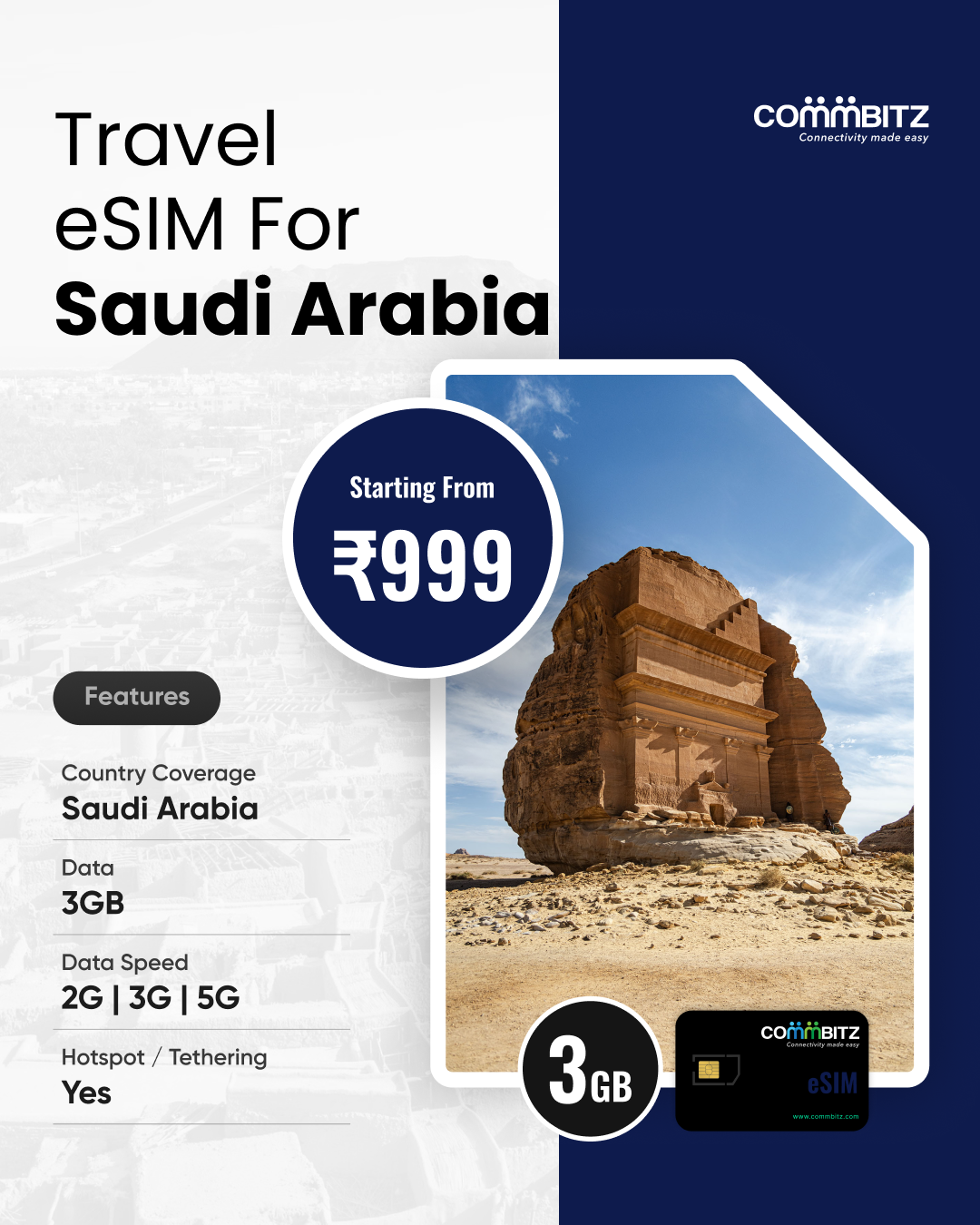 eSIM For Saudi Arabia